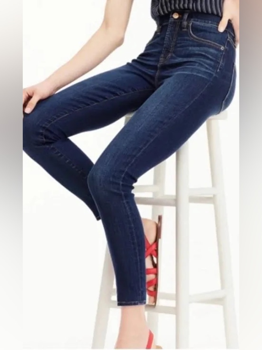 J Crew Lookout High Rise Skinny Jeans